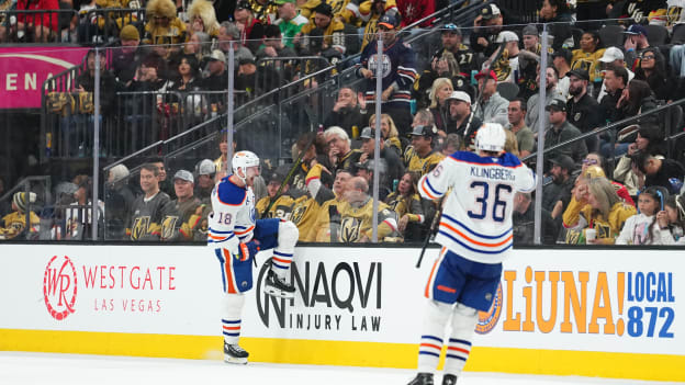 Edmonton Oilers v Vegas Golden Knights - Game One