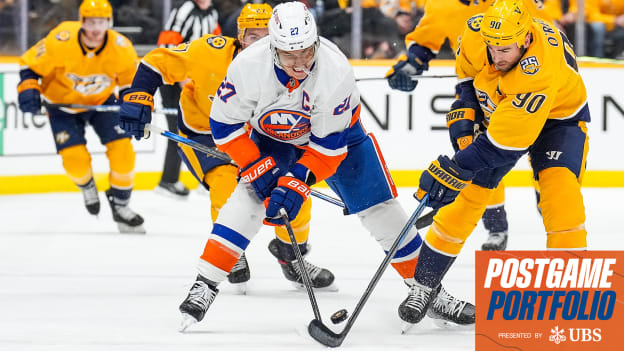 UBS Postgame Photos: Predators 3, Islanders 1