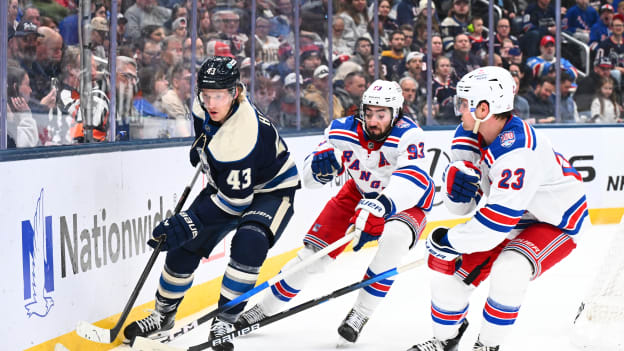 New York Rangers v Columbus Blue Jackets