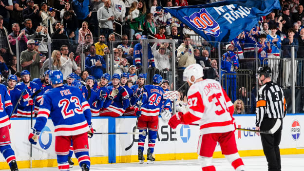 Detroit Red Wings v New York Rangers