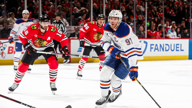 Edmonton Oilers v Chicago Blackhawks