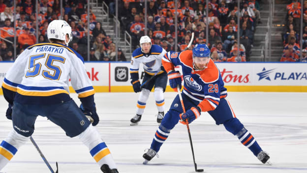 GALLERY: Oilers vs. Blues