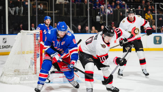 Ottawa Senators v New York Rangers
