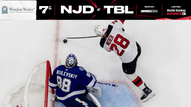 PREVIEW: Devils Challenge the Lightning in Tampa