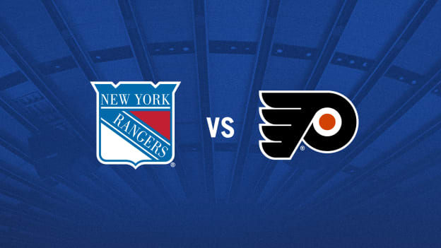 New York Rangers vs. Philadelphia Flyers