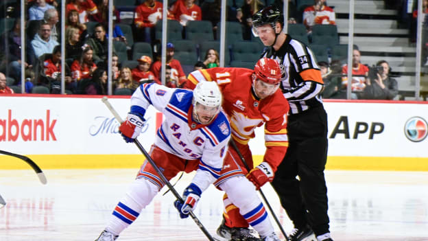 New York Rangers v Calgary Flames