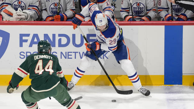 Edmonton Oilers v Minnesota Wild