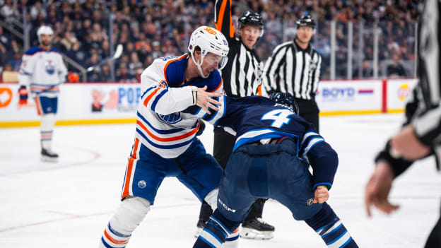 Edmonton Oilers v Winnipeg Jets