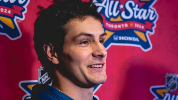 PHOTOS: Barzal at 2024 NHL All-Star Weekend