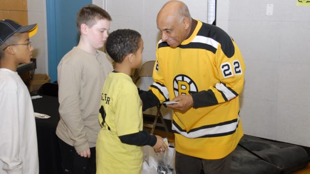 Bruins to Retire Willie O'Ree's No. 22