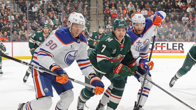 Edmonton Oilers v Minnesota Wild