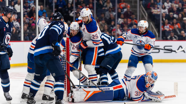 Edmonton Oilers v Winnipeg Jets