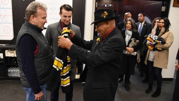 Bruins to Retire Willie O'Ree's No. 22