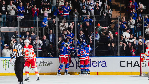 Calgary Flames v New York Rangers