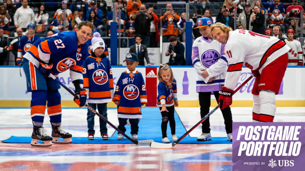 UBS Postgame Photos: Hurricanes 4, Islanders 3 OT