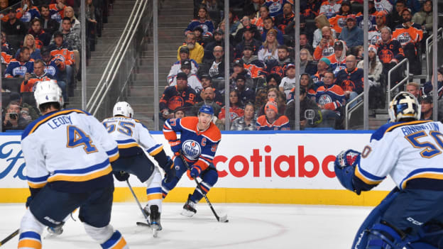 GALLERY: Oilers vs. Blues