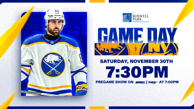 Sabres at Islanders | How to watch, lineup notes, and storylines