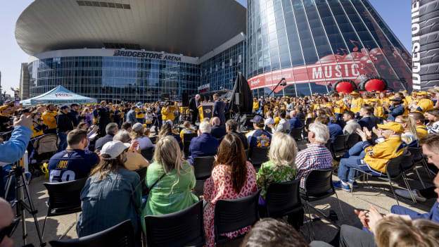 Pekka Rinne Statue Unveiling