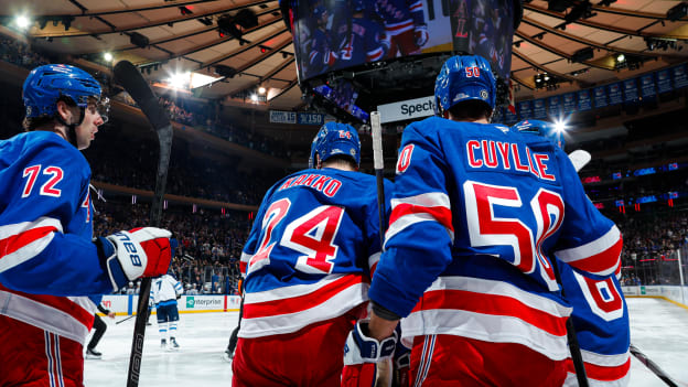 Winnipeg Jets v New York Rangers