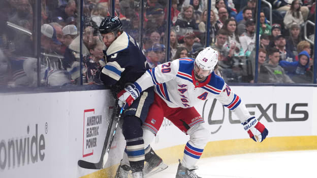 New York Rangers v Columbus Blue Jackets