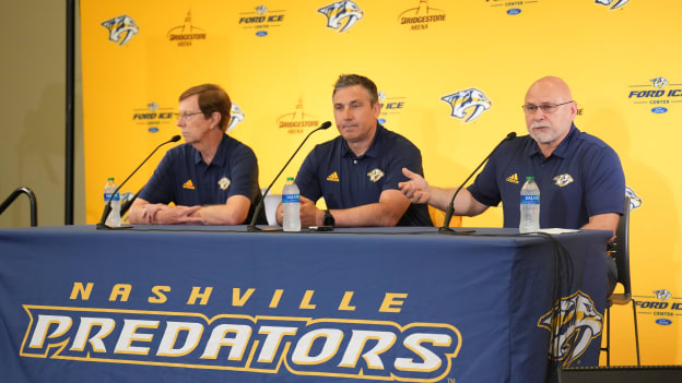 Head Coach Andrew Brunette Arrives in Smashville