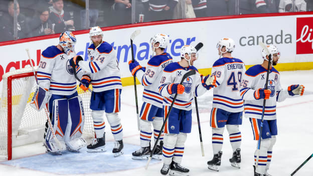 Edmonton Oilers v Winnipeg Jets