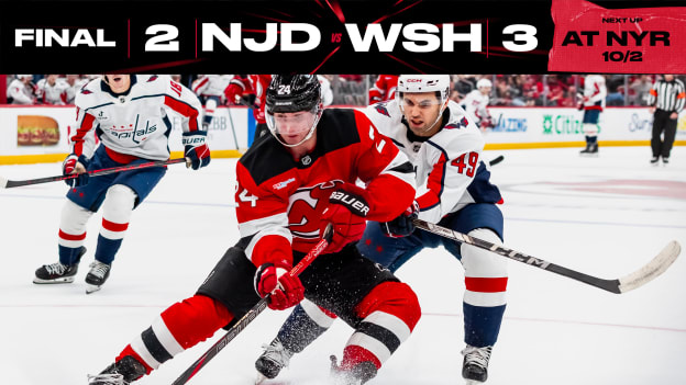 Devils' Comeback Falls Short in Shootout Loss to Caps