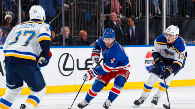 St Louis Blues v New York Rangers