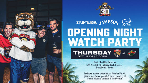 Panthers announce watch parties at FLA Live Arena for Stanley Cup Final Game  1 and 2 - The Hockey News Florida Panthers News, Analysis and More