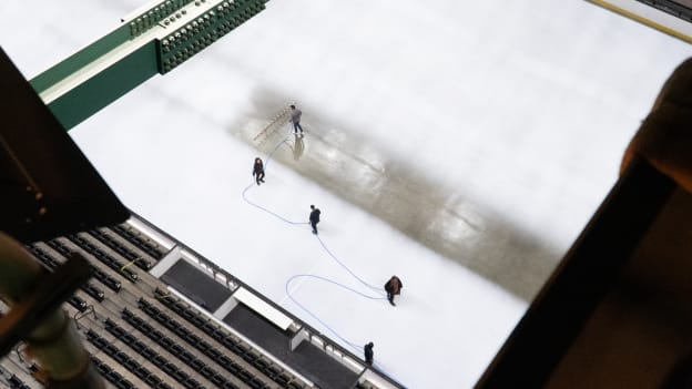 Honda Center Ice Installation 2023