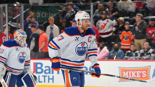 Edmonton Oilers v New Jersey Devils