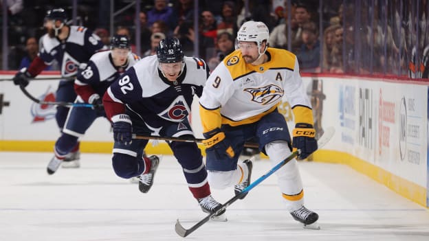 GAME DAY: Preds at Avalanche, January 16