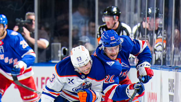 Edmonton Oilers v New York Rangers