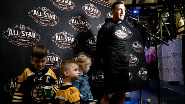 Photos | Bergeron at 2022 NHL All-Star Weekend