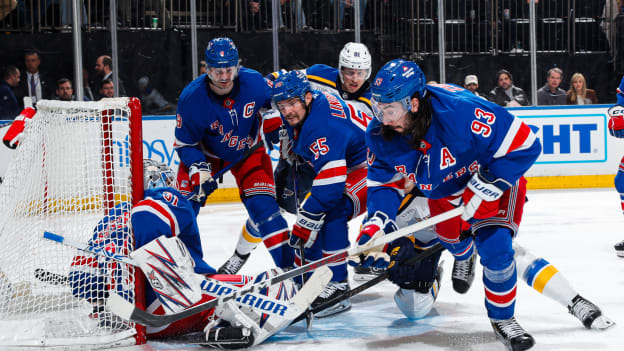 St Louis Blues v New York Rangers