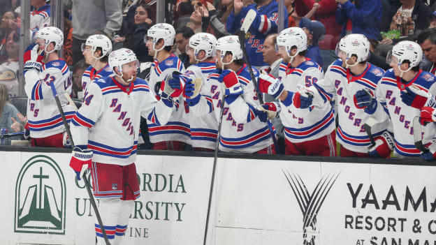 New York Rangers v Anaheim Ducks