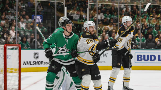 Bruins Fall to Stars in Finale of Two-Game Road Trip