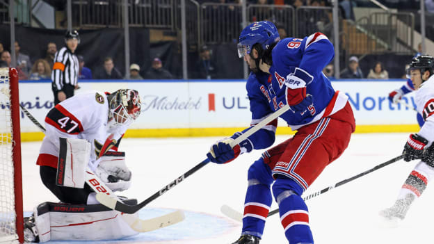 Ottawa Senators v New York Rangers