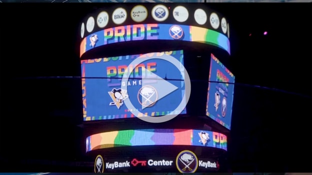 SABRES, PENGUINS CELEBRATE PRIDE