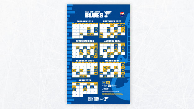 Blues release 2022-2023 NHL Schedule - St. Louis Game Time