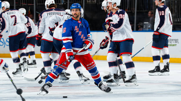 Columbus Blue Jackets v New York Rangers
