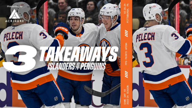 3 Takeaways: Islanders Best Penguins 5-4 in OT 