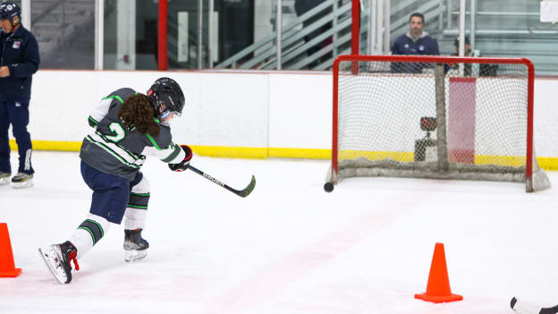 Girls Hockey League Skills Competition
