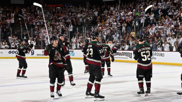 Coyotes Close Out 2023-24 Season With 5-2 Win Over Oilers