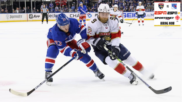 WATCH: Panthers at Rangers, Game 2