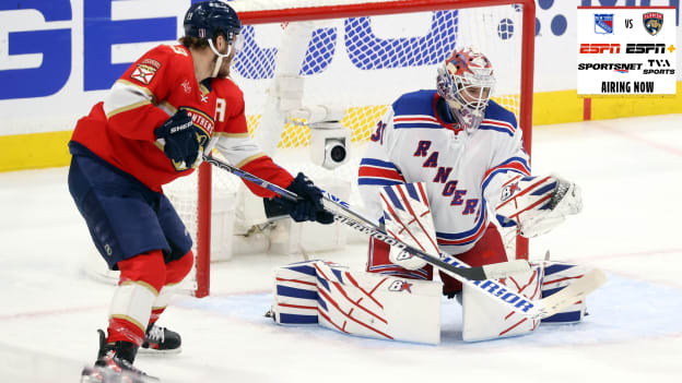 WATCH: Rangers at Panthers, Game 4