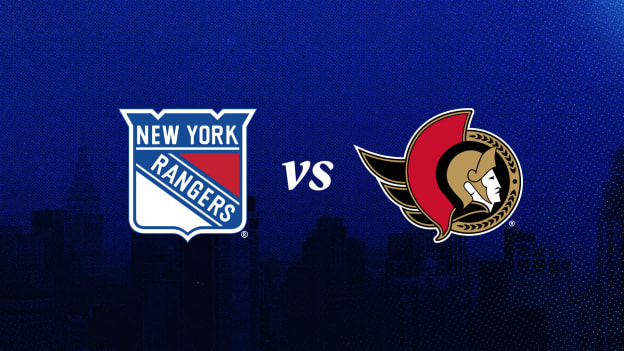 New York Rangers vs. Ottawa Senators