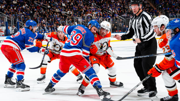 Anaheim Ducks v New York Rangers