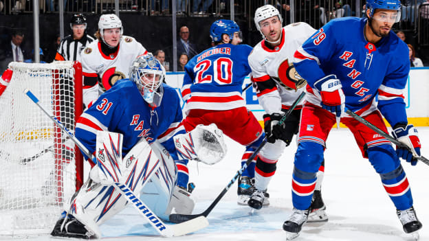 Ottawa Senators v New York Rangers