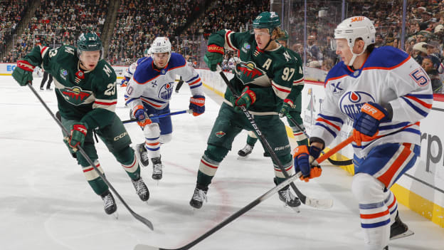 Edmonton Oilers v Minnesota Wild